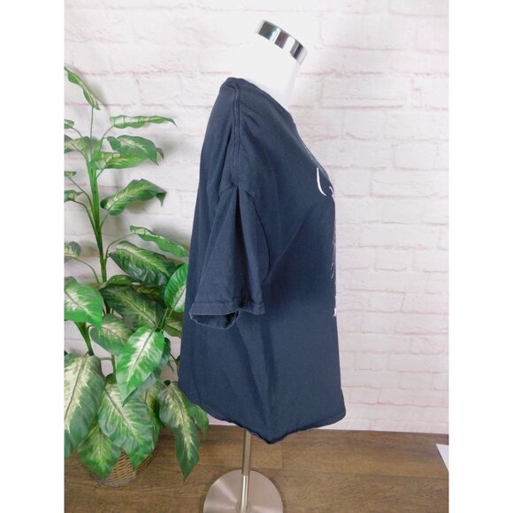 Sawblade 666 Baphomet Graphic Tee XL Gothic Metal Distressed Grunge - Picture 7 of 10